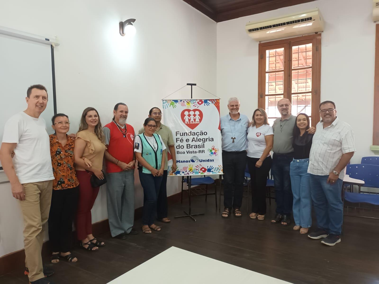 A CASA DA CARIDADE PAPA FRANCISCO, RECEBEU A VISITA DA ORGANIZAÇÃO MANOS UNIDAS