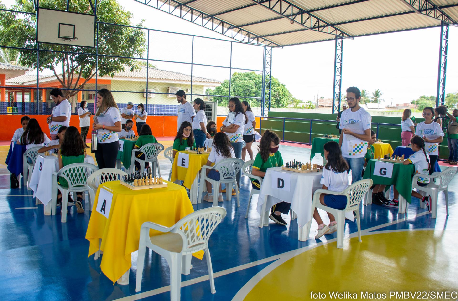 Abertura da 6ª edição do Festival de Xadrez Escolar será nesta quarta-feira, 6