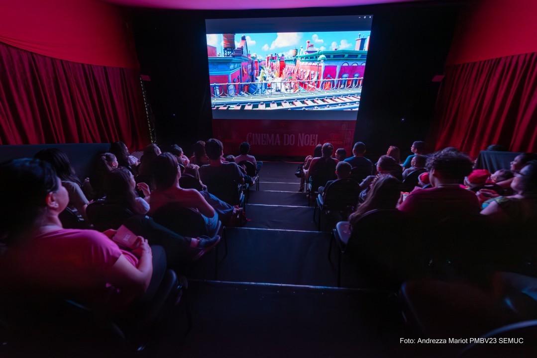 “Cinema do Noel” é a mais nova atração desta temporada natalina em Boa Vista