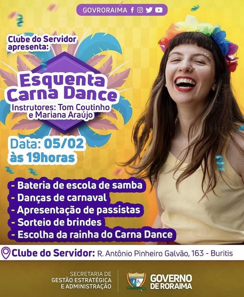 Evento pré-Carnaval promete agitar foliões no Clube do Servidor