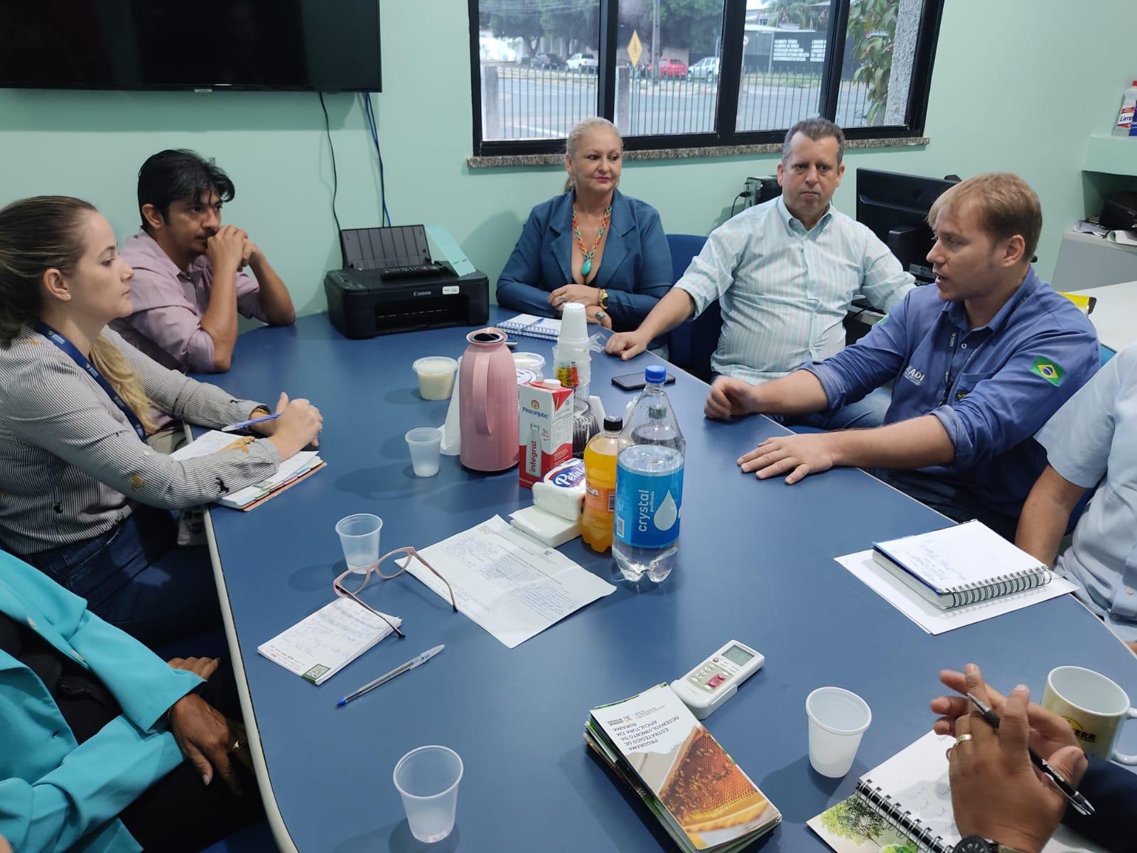 Governo de Roraima articula políticas de segurança alimentar com apoio do MDA