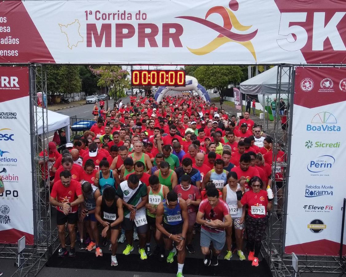 Inscrições para a 2ª Corrida do MPRR iniciaram nesta terça-feira