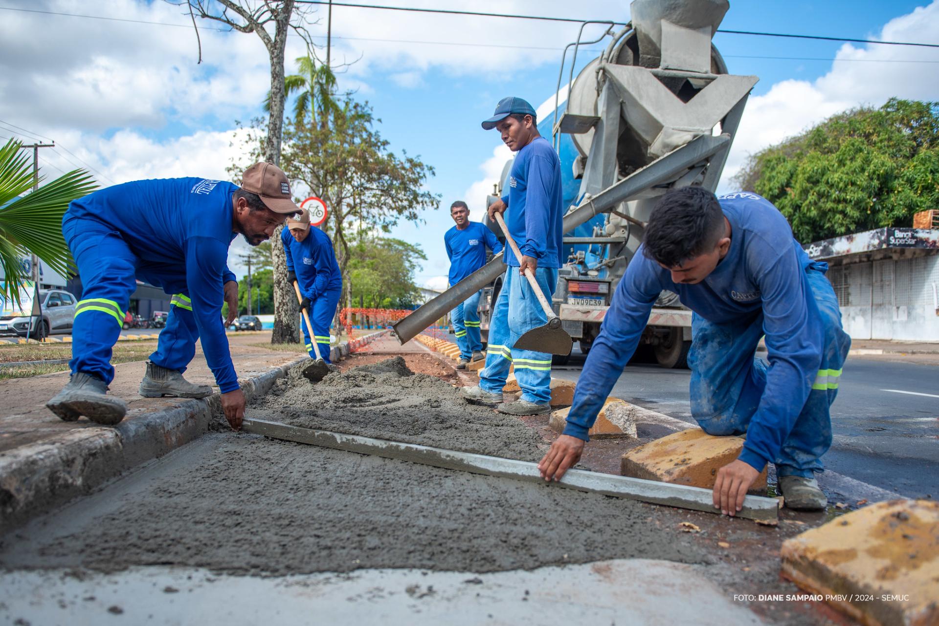 Prefeitura inicia revitalização de 25 km de ciclovias em Boa Vista