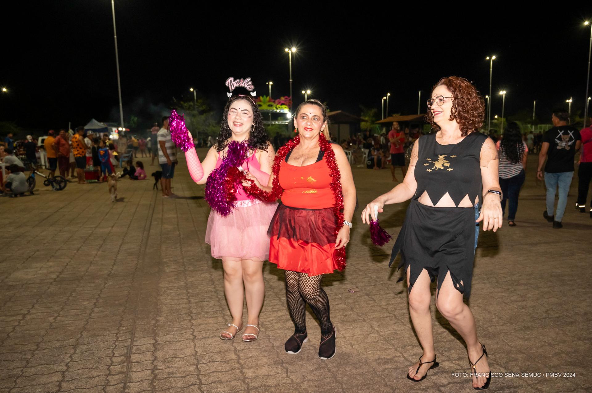 Foliões usam a criatividade e apostam em fantasias ousadas no “Carnaval Boa Vista Pra Frente”