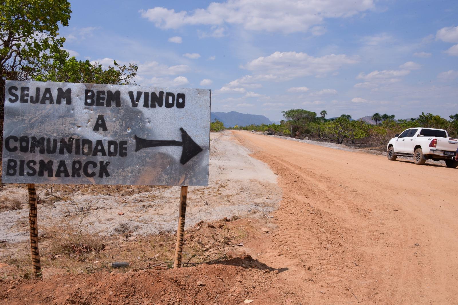 Governo inaugura vicinal que atenderá comunidades indígenas de Normandia