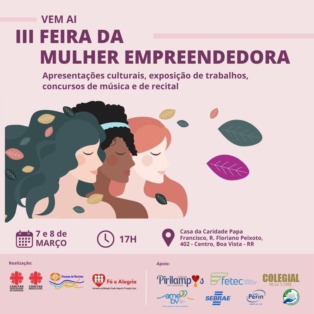 III Feira da Mulher Empreendedora: Celebrando a Força Feminina