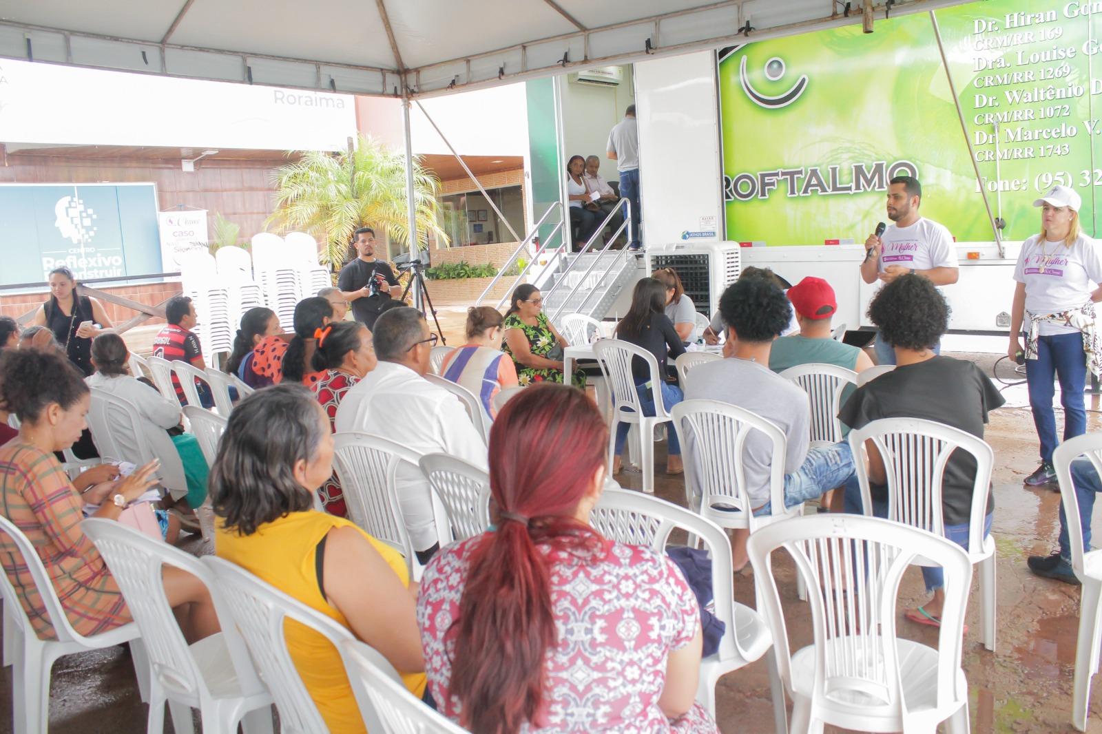 Secretaria da Mulher da ALE-RR oferta serviços de saúde e beleza à população de Rorainópolis