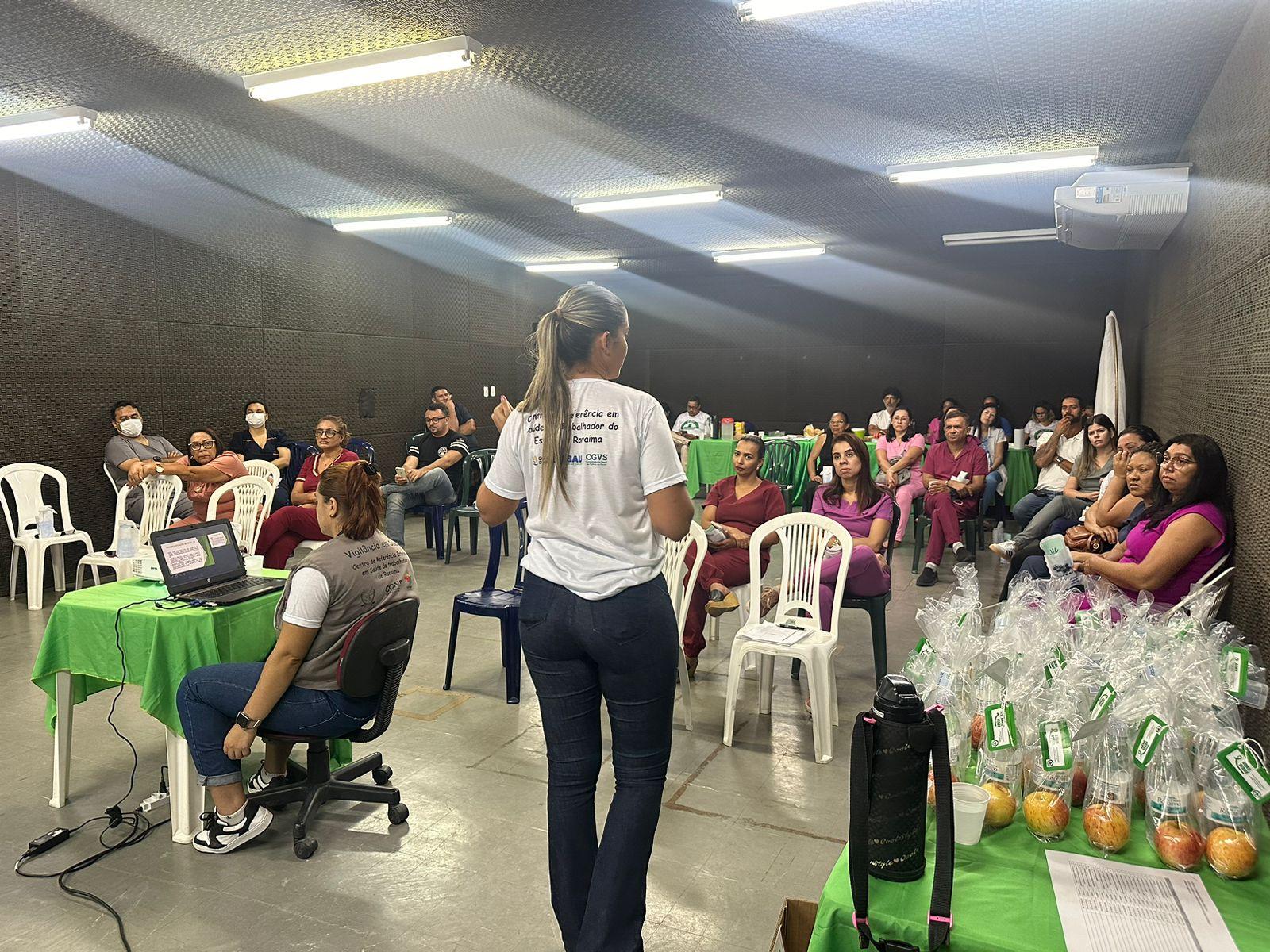 Campanha é iniciada com palestra sobre saúde do trabalhador para servidores do CER II