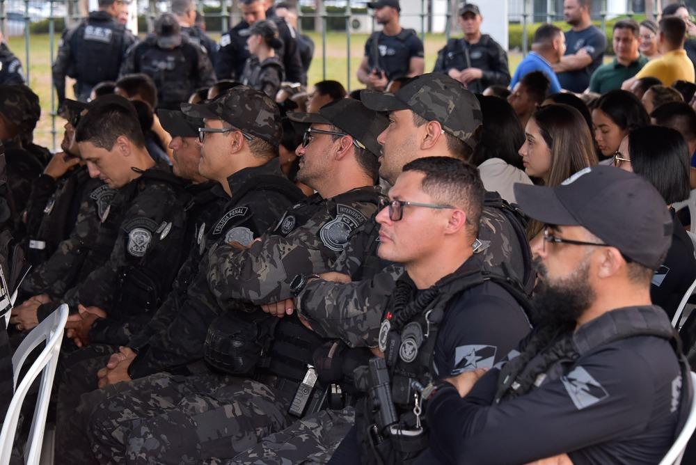 Governo reforça Polícia Penal com entrega de 12 viaturas para a Sejuc