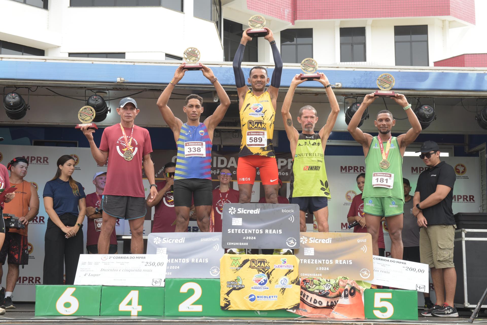 Mais de 600 atletas participam de corrida de rua alusiva aos 32 anos do MPRR