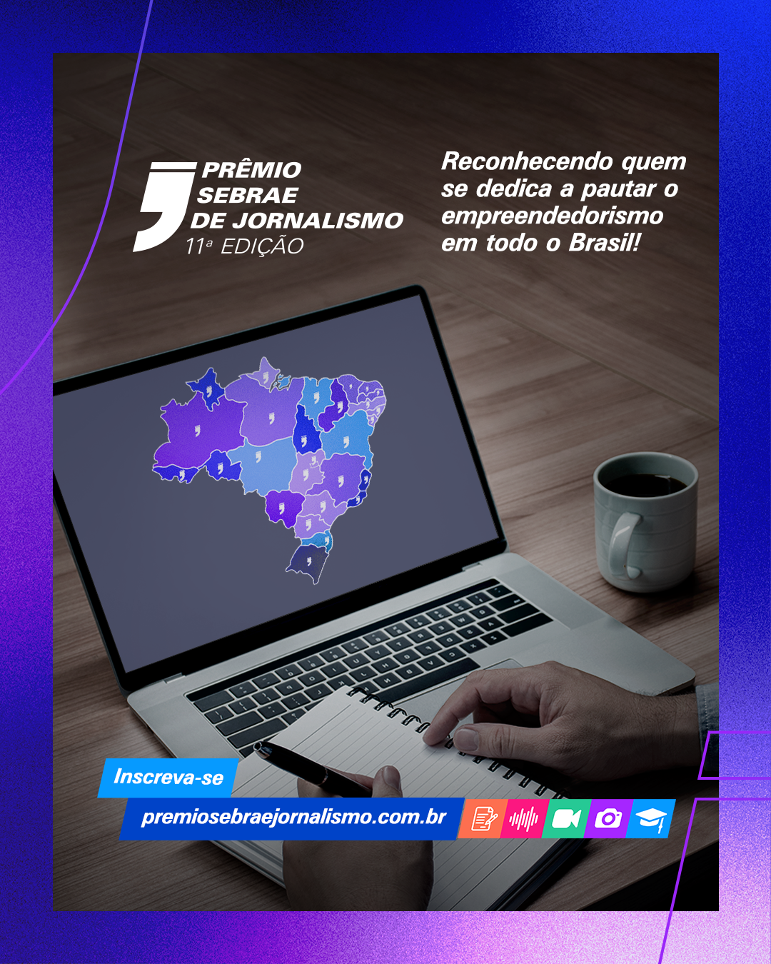 Prêmio Sebrae de Jornalismo abre inscrições