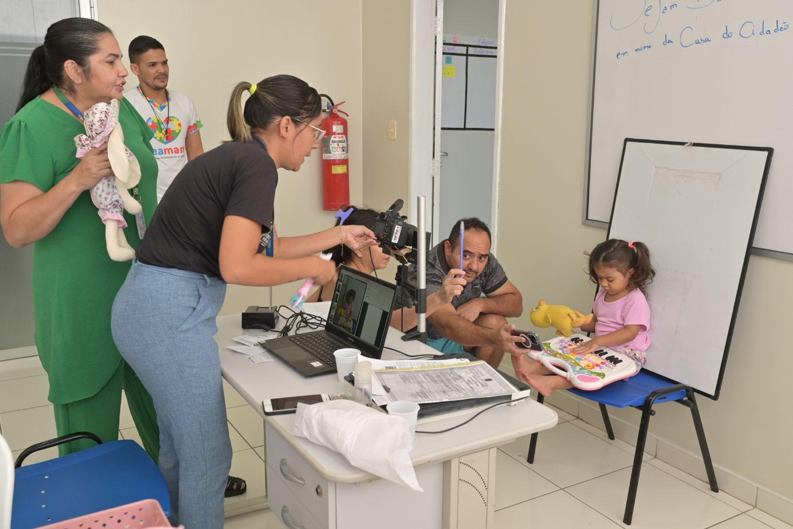 Teamarr e Casa do Cidadão realizam atendimento especializado para emitir RG de crianças autistas