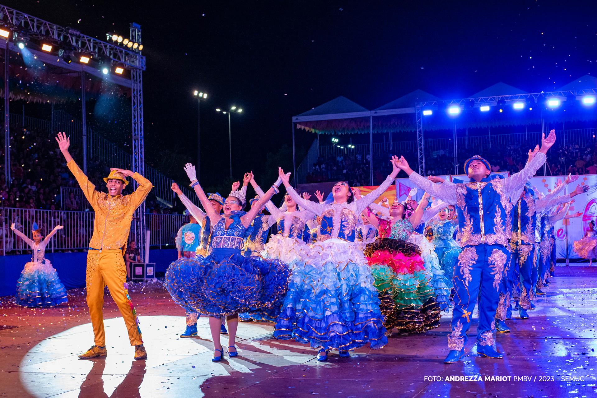 28 quadrilhas prometem emocionar o público do Maior Arraial da Amazônia