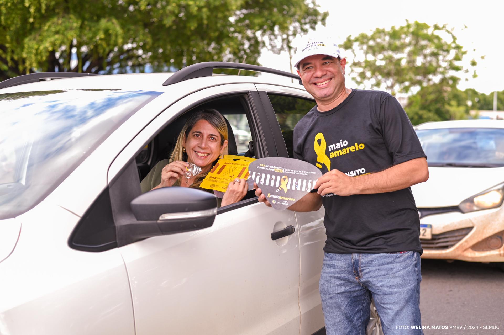 Blitz Educativa leva mensagem por um trânsito mais seguro aos condutores de veículos