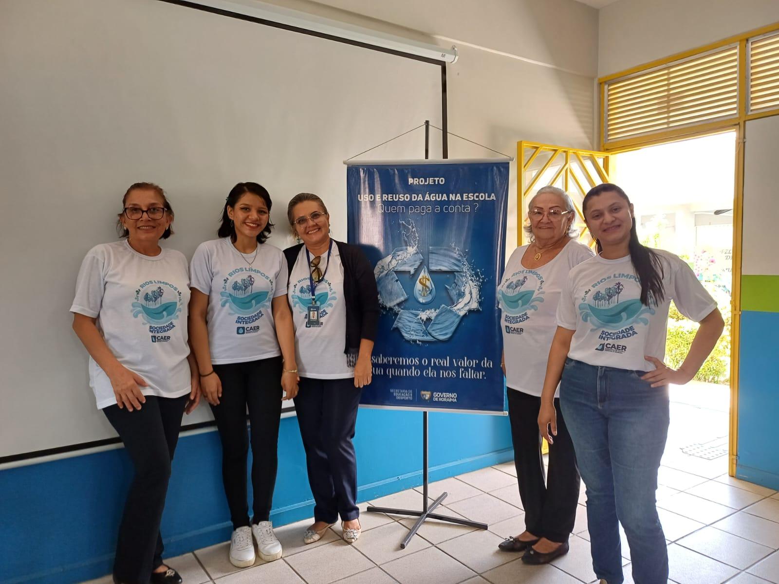 Caer realiza palestra de educação ambiental durante a programação do Protagonismo Juvenil em Boa Vista