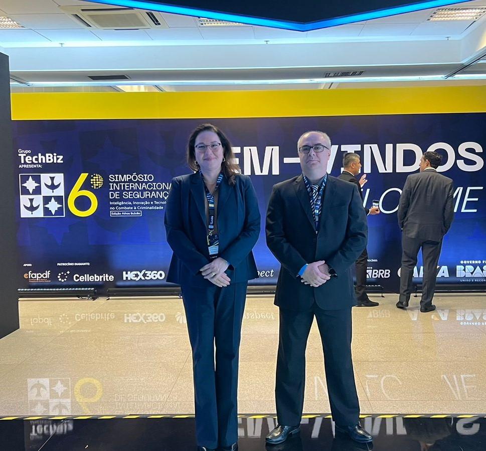 Em Brasília, delegada-geral participa de simpósio internacional de segurança