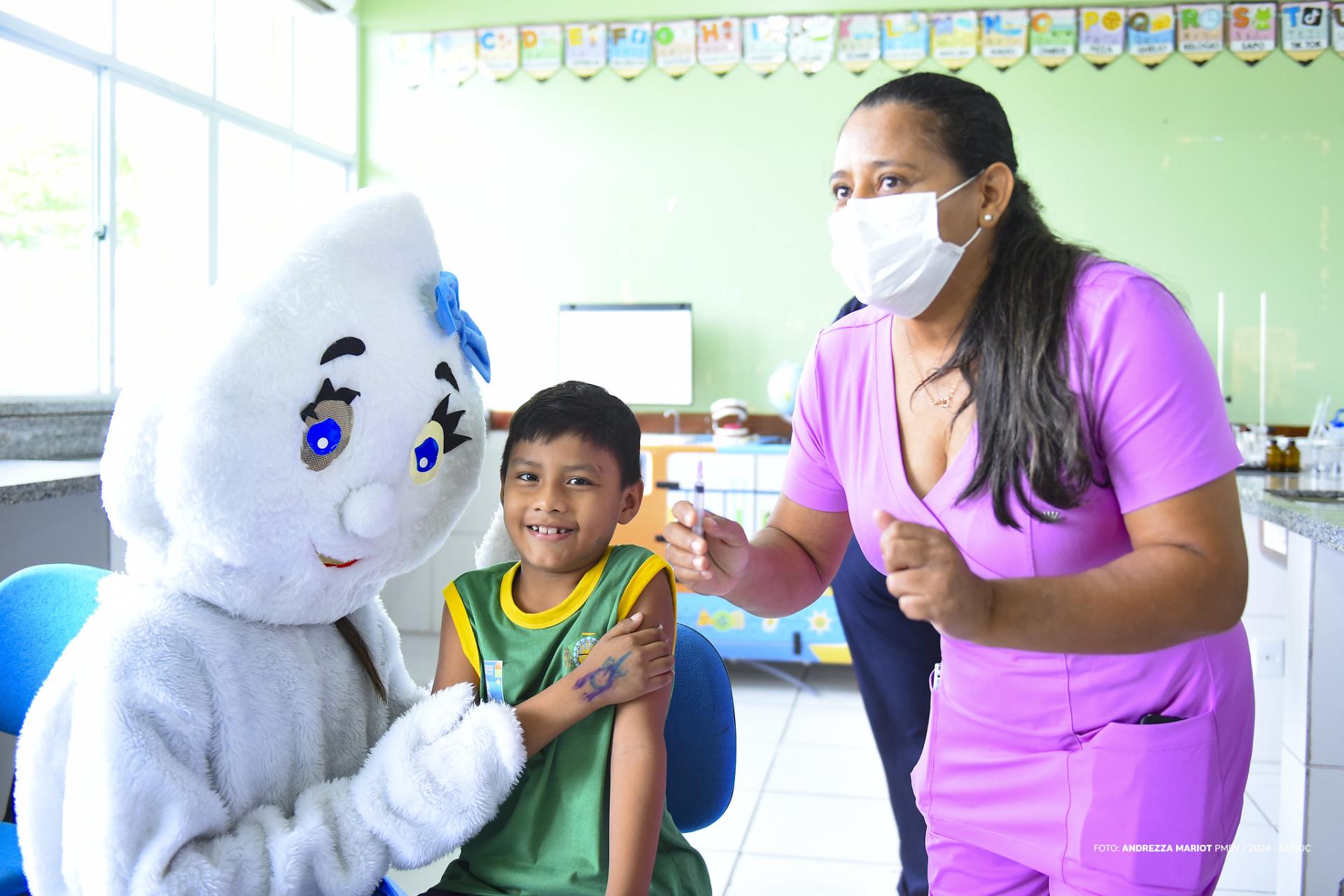 Campanha contra a Polio inicia em 31 UBSs de Boa Vista nesta segunda-feira, 10