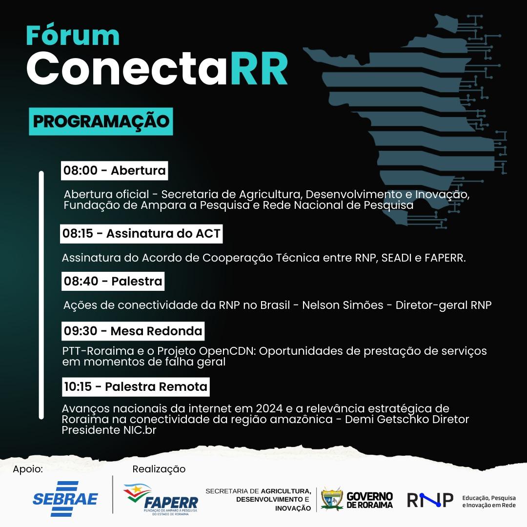 Fórum Conectarr impulsiona novas políticas públicas de conectividade em Roraima