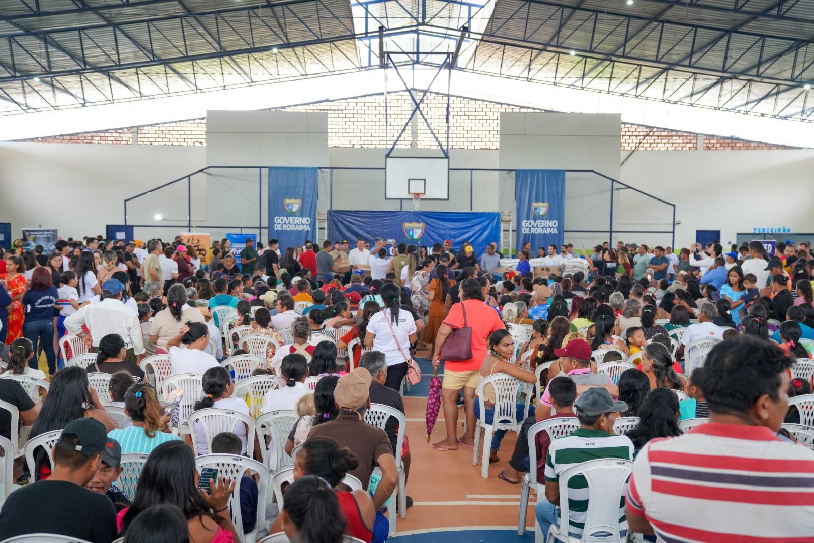 População de Alto Alegre é beneficiada com reinauguração de ginásio e ações do Executivo estadual