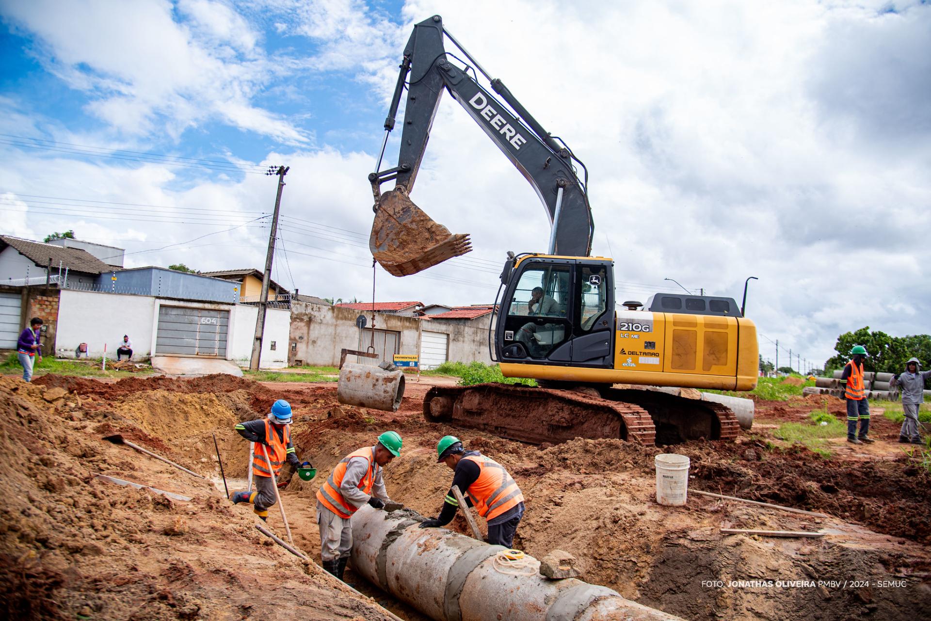 Prefeitura intensifica obras de infraestrutura nos bairros Jardim Tropical e Equatorial