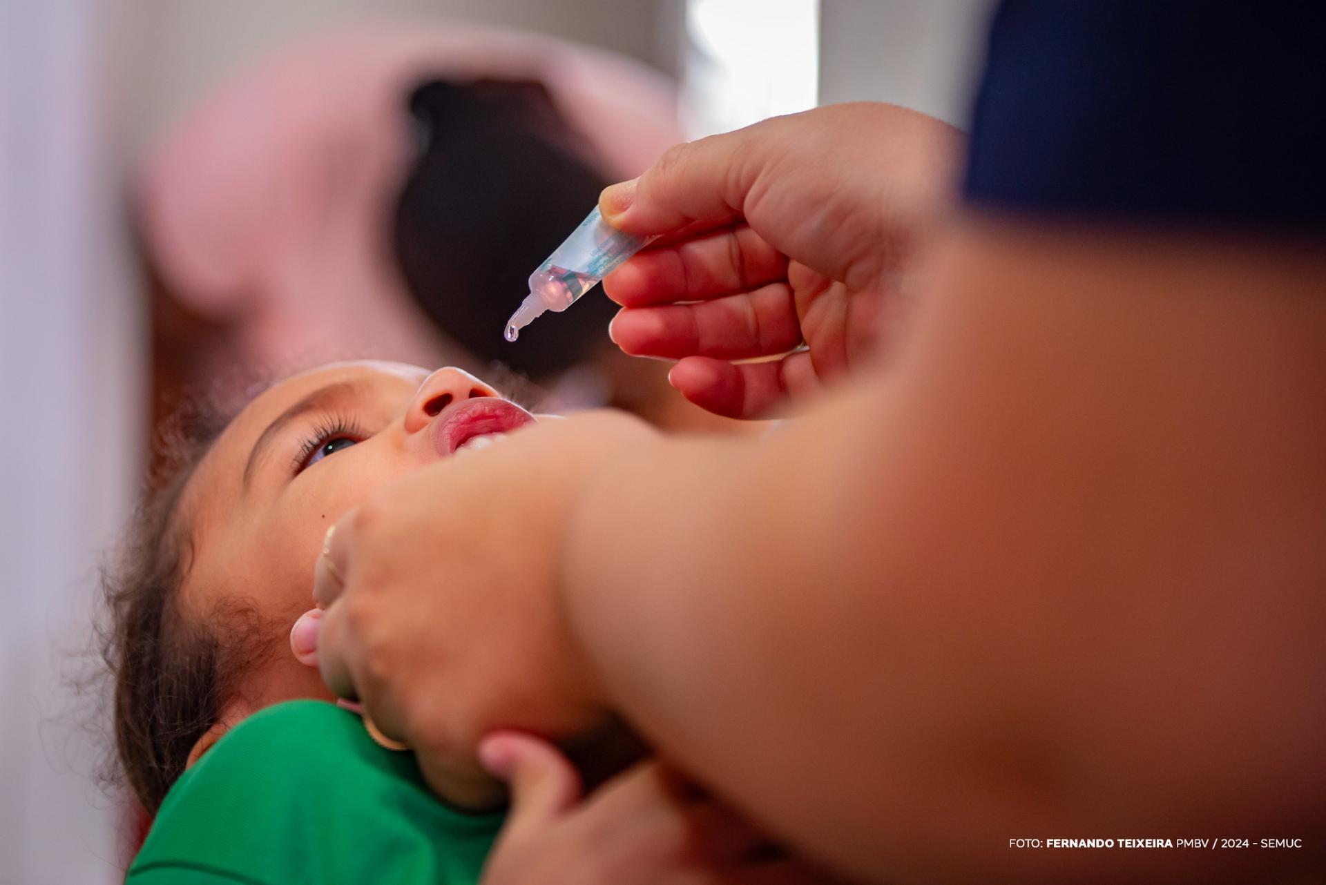 Prefeitura prorroga Campanha contra a Polio em Boa Vista