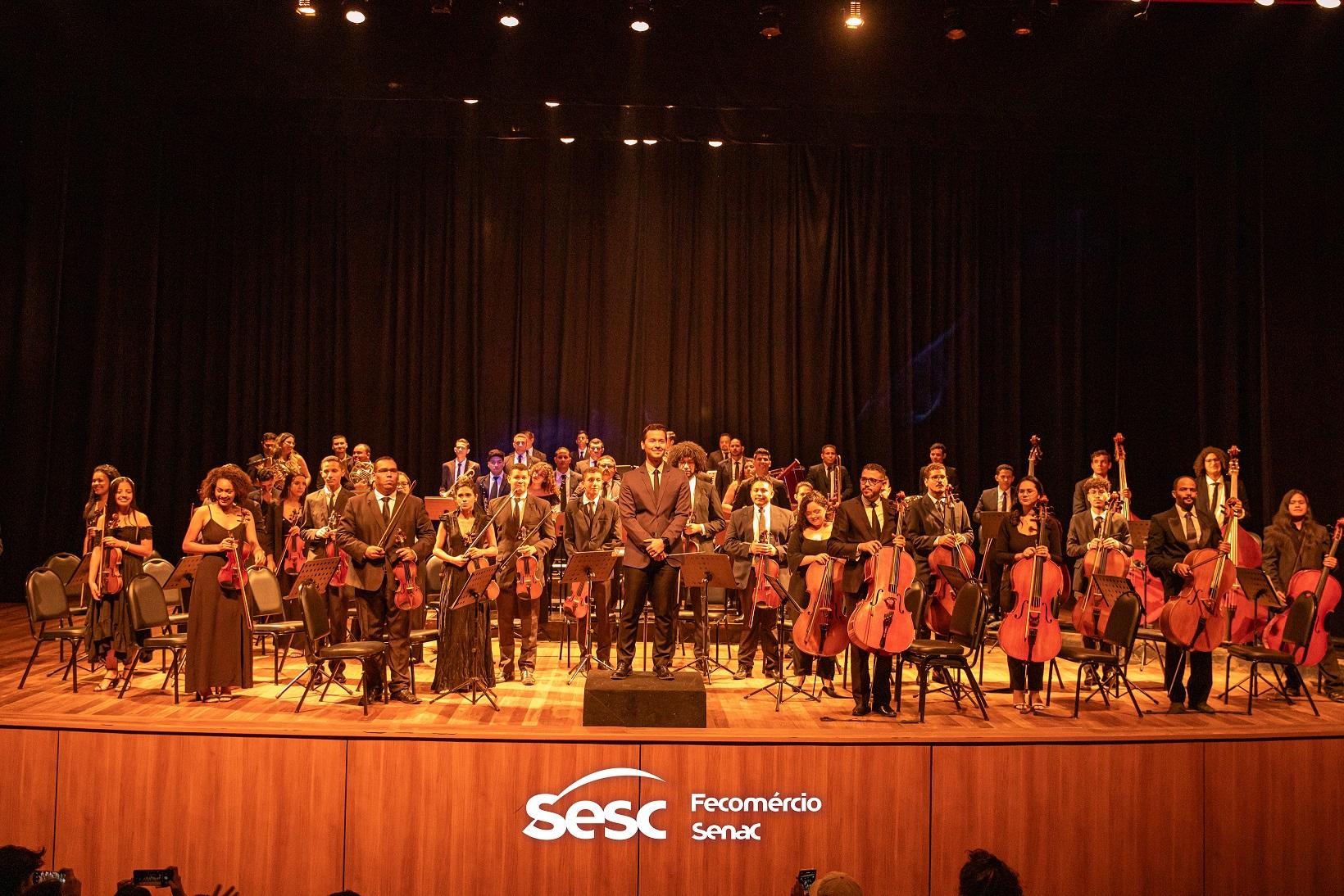 Festival Internacional Sesc de Música inicia com concerto aberto ao público no Teatro Municipal.