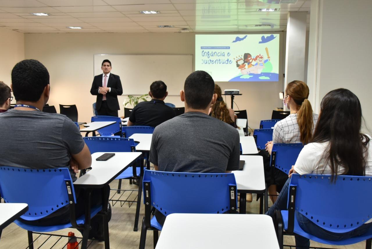 Judiciário celebra 34 anos da criação do Estatuto da Criança e do Adolescente com palestras.