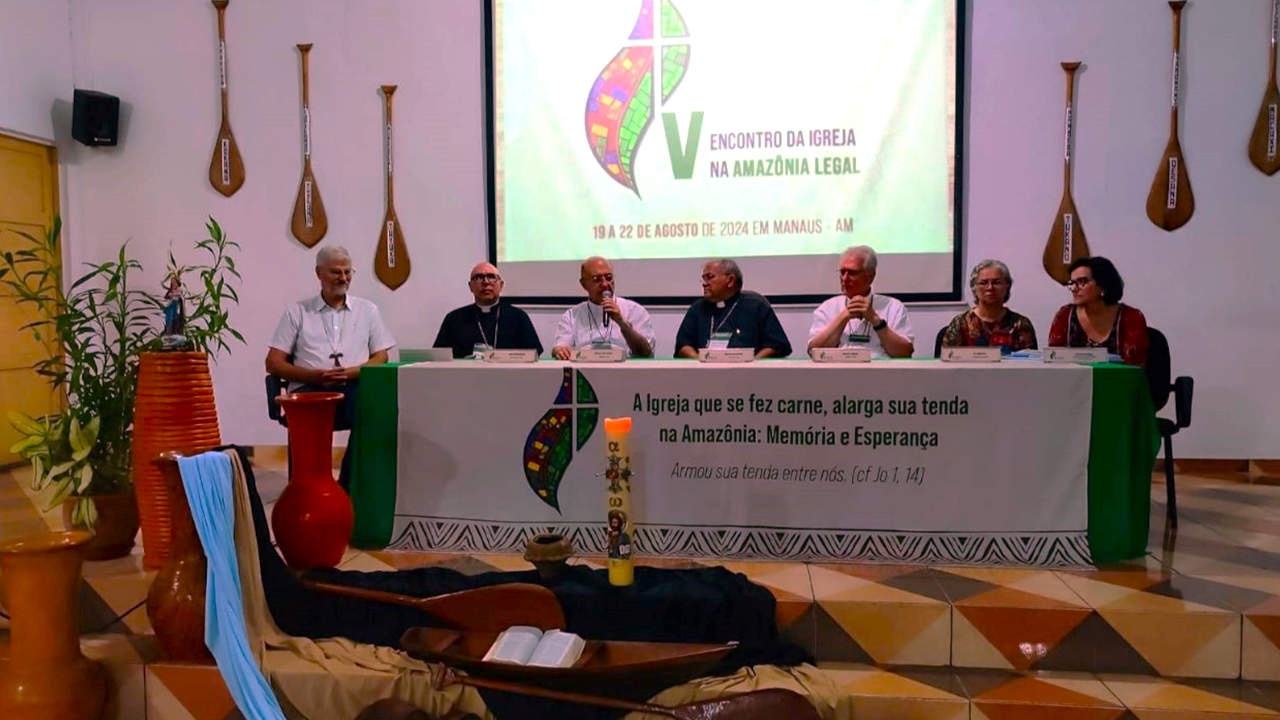 Bispo de Roraima participa do V Encontro da Igreja na Amazônia Legal; o encontro ocorre em Manaus