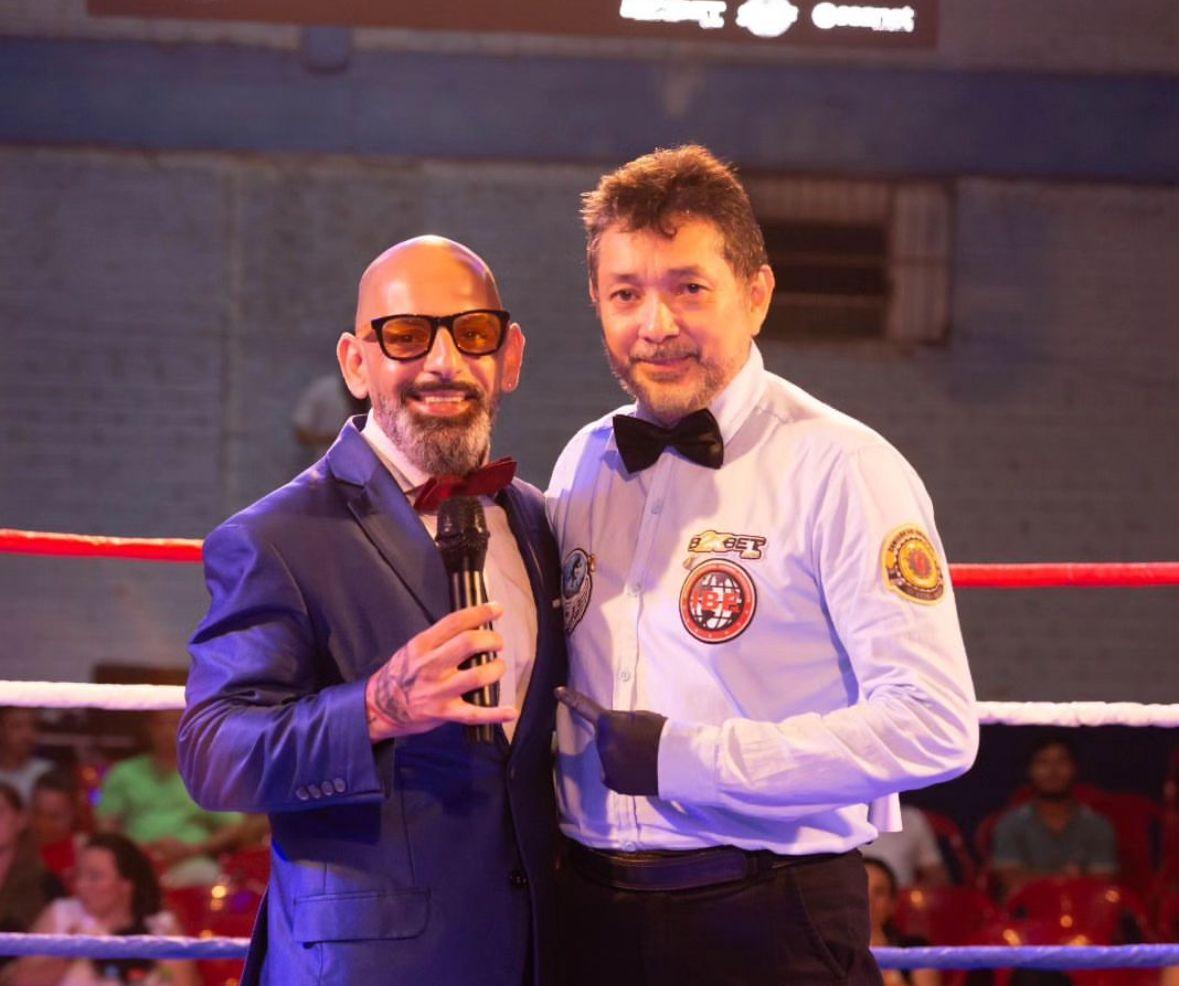 Árbitro Rosário do Brasil, famoso por arbitrar luta de Whindersson Nunes e Popó, estará em evento de boxe em Boa Vista