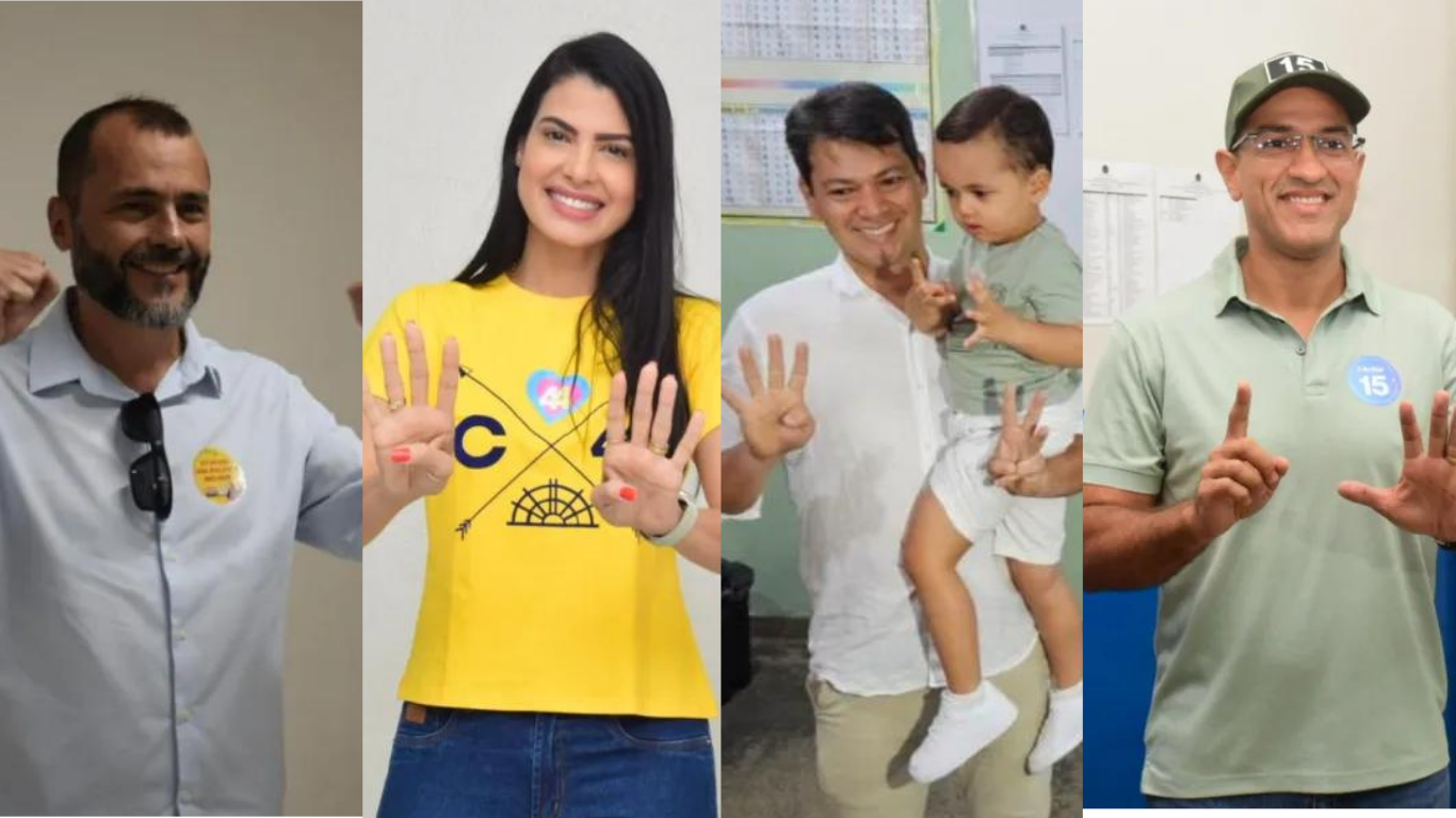 Candidatos e candidata à Prefeitura de Boa Vista votam na manhã deste domingo