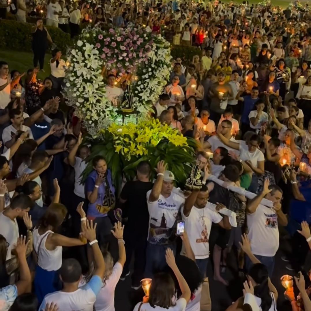 Festa de Nossa Senhora Aparecida reúne milhares de fiéis em Boa Vista